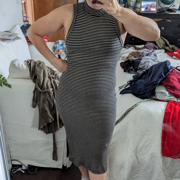 Striped Madewell Dress - Picture 2 of 5